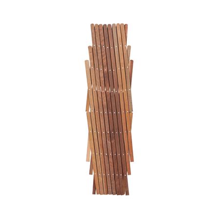 รั้วไม้บานพับ ME LIVING GARTENE 100x100 ซม. สีธรรมชาติ_3