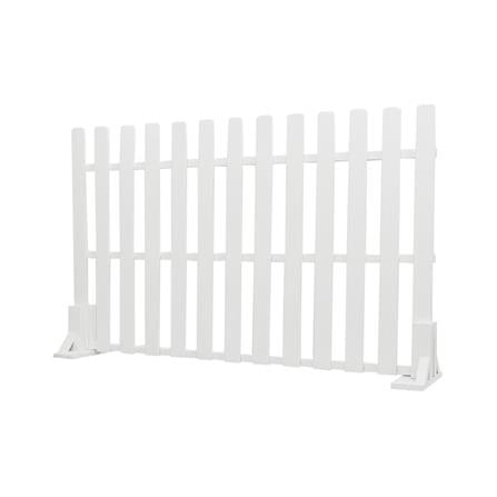 รั้วไม้เต็งตั้งพื้น ME LIVING GARTENE 100X60 ซม. สีขาว_2
