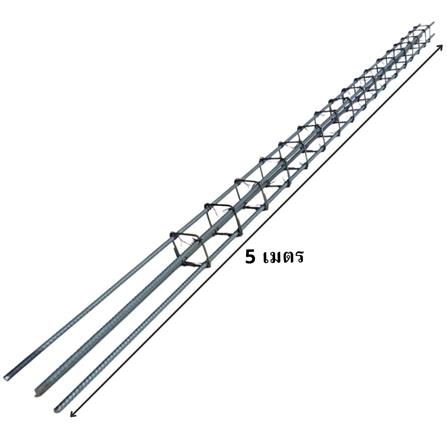 เสาสำเร็จรูป 4 เส้น 12 มม. (ปลอก 15x15 ซม.) 9D ยาว 5 เมตร_1