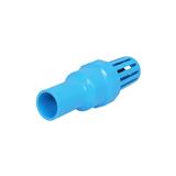 ฟุตวาล์ว หัวกะโหลก PVC SCG  55 2 นิ้ว สีฟ้า