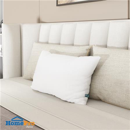 หมอนหนุน ใยสังเคราะห์ ME LIVING 18x28 นิ้ว สีขาว_4