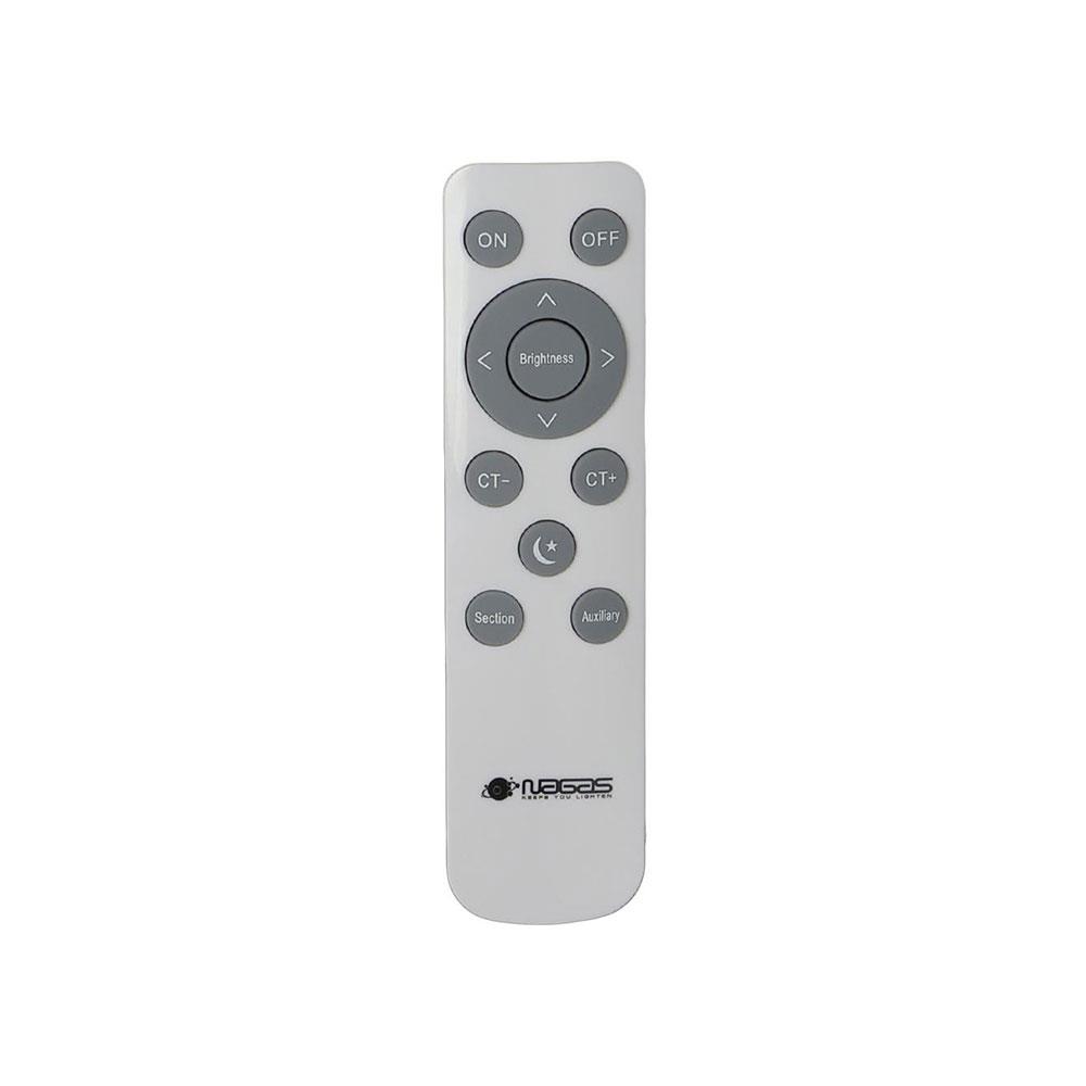 ไฟเพดาน NAGAS LED Clara Remote 42 วัตต์ พลาสติก MODERN สีขาว 20"