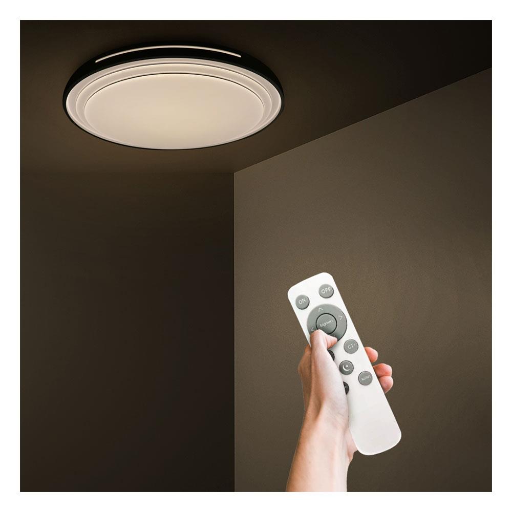 ไฟเพดาน NAGAS LED Clara Remote 42 วัตต์ พลาสติก MODERN สีขาว 20"