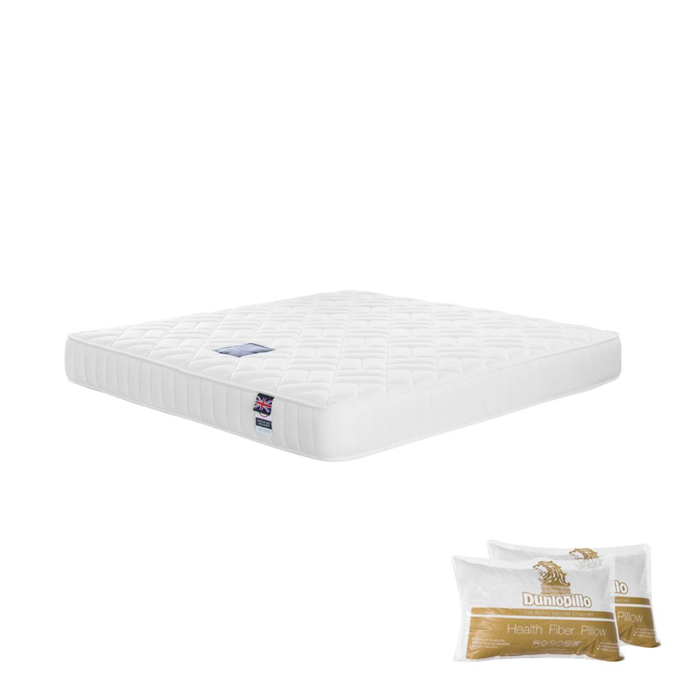 ที่นอน 6 ฟุต DUNLOPILLO TWILIGHT พร้อมหมอนหนุน 2 ชิ้น