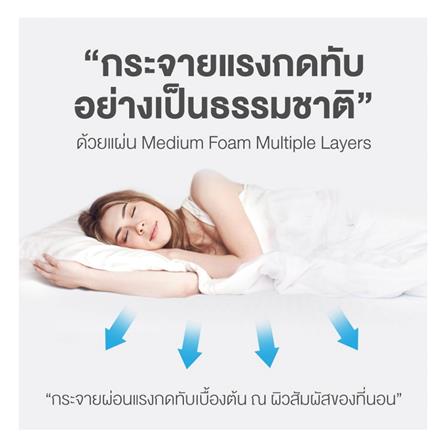 MATTRESS 6FT DUNLOPILLO TWILIGHT WITH 2PCS PILLOW