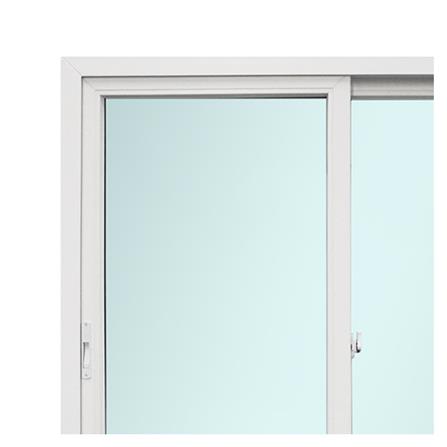 หน้าต่างUPVC บานเลื่อน S-S มุ้ง VILANN 120x110 ซม. สีขาว_1