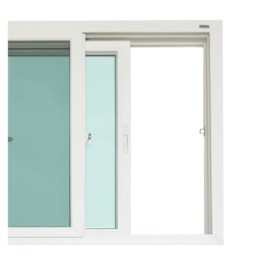 หน้าต่างUPVC บานเลื่อน S-S มุ้ง VILANN 100x110 ซม. สีขาว