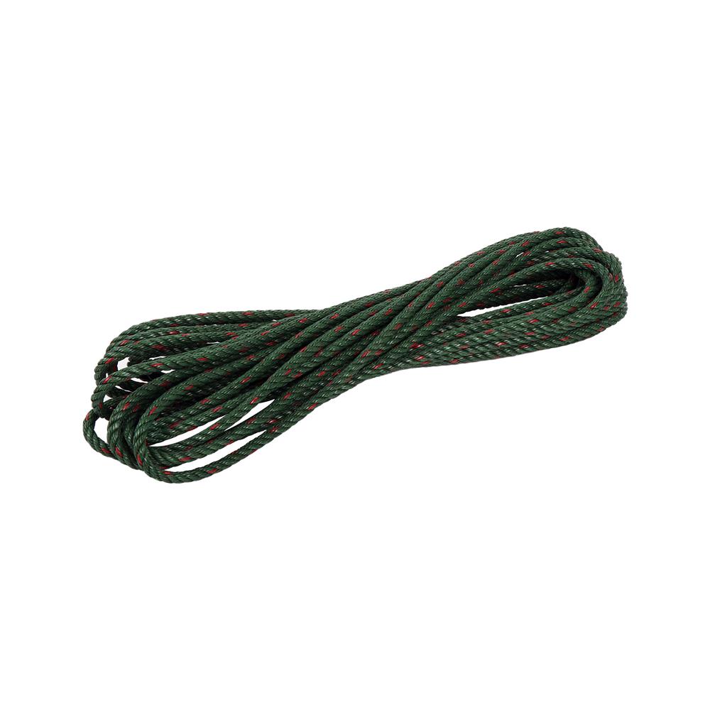 เชือกไนล่อน DEXZON 5 มม.x10 ม. สีเขียวขี้ม้า