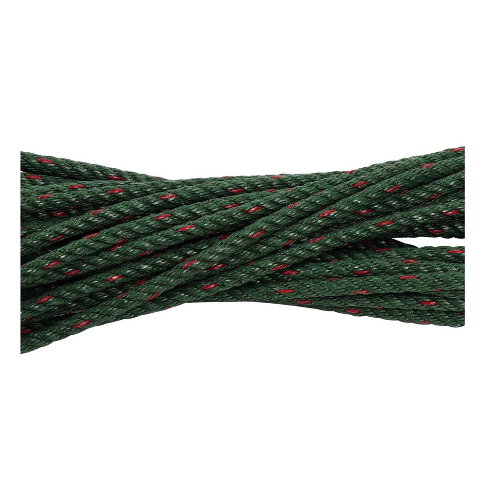 เชือกไนล่อน DEXZON 5 มม.x10 ม. สีเขียวขี้ม้า