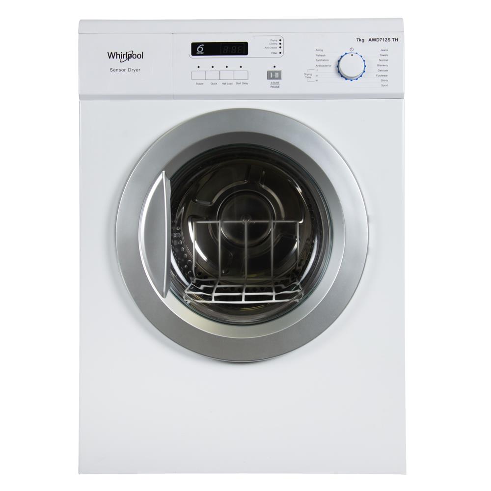 เครื่องอบผ้าฝาหน้า WHIRLPOOL AWD712S TH 7 กก.