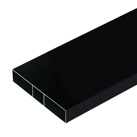 อะลูมิเนียมกล่อง MT 3/4 x 4 นิ้ว สีดำ_0