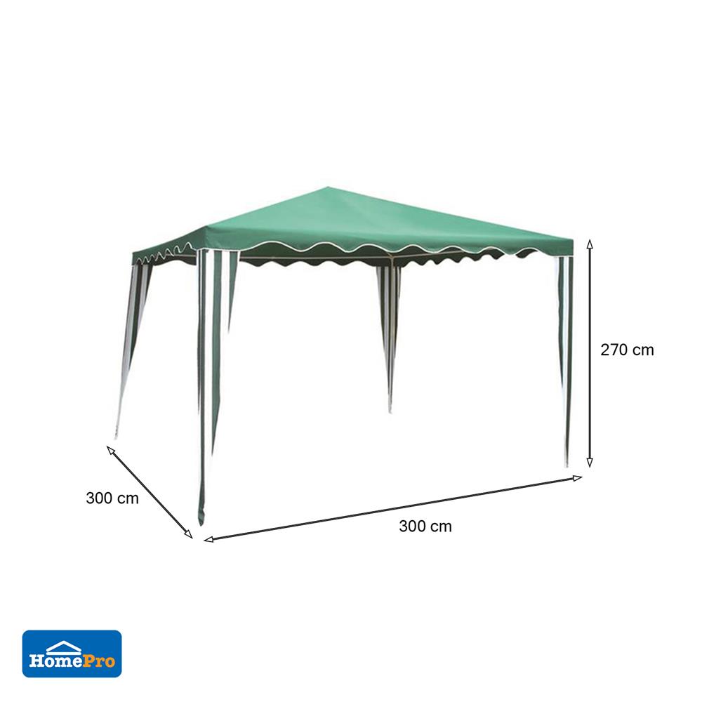เต็นท์สนาม ME LIVING JAYDEN 3x3 ม. สีเขียว