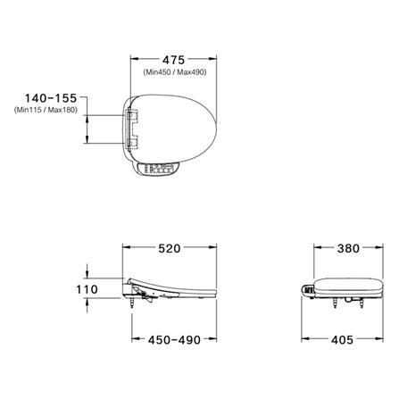 ฝารองนั่งอัตโนมัติ COTTO C9206_2