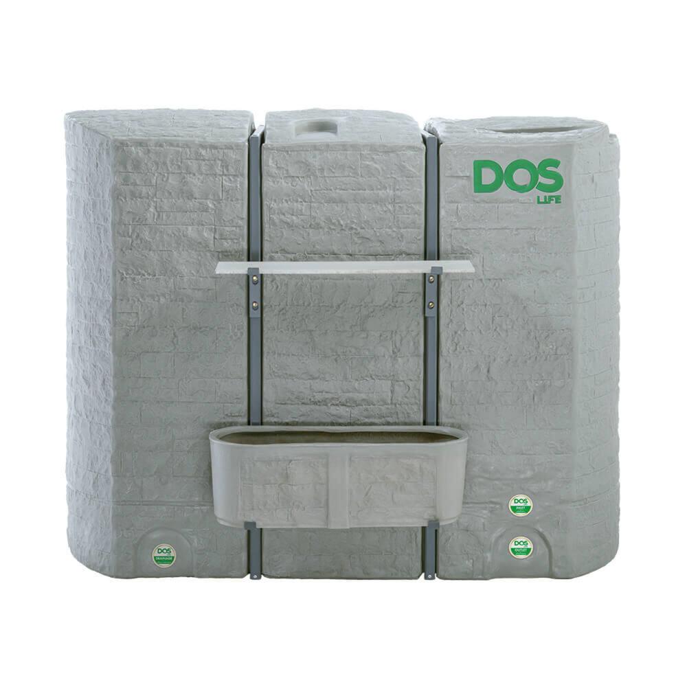 แท้งค์น้ำบนดิน DOS MONTBLCANC 900 ลิตร สีเทา