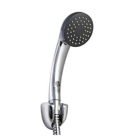 ชุดฝักบัวสายอ่อน 1 ระดับ DONMARK  สีดำ/โครม_0