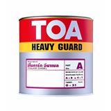 สีงานอุตสาหกรรม TOA HEAVY GUARD EPOGUARD PART A+B 6016 สีเขียว 1 แกลลอน
