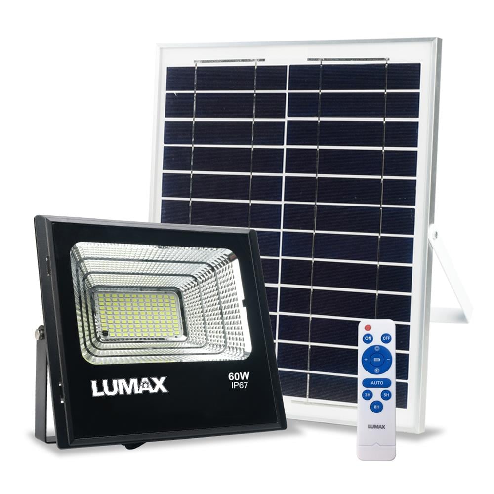 สปอตไลท์ SOLAR LUMAX 58-00235 60 วัตต์ DAYLIGHT สีดำ