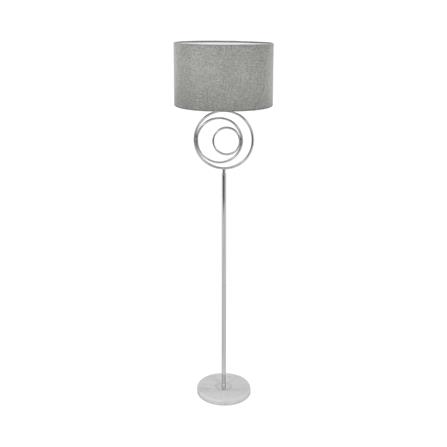 FLOOR LAMP CARINI CLASSIC ML1541 GREY/CHROME