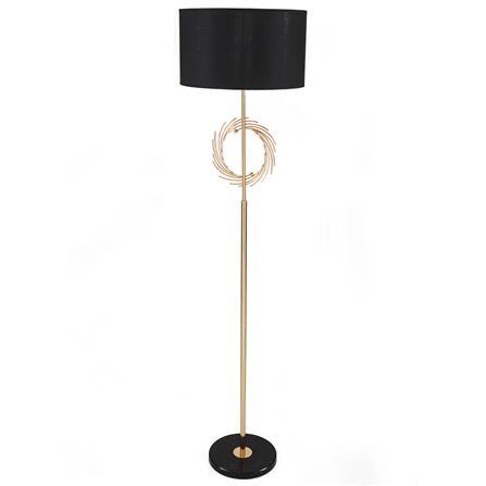 FLOOR LAMP CARINI CLASSIC ML5030 BLACK/GOLD
