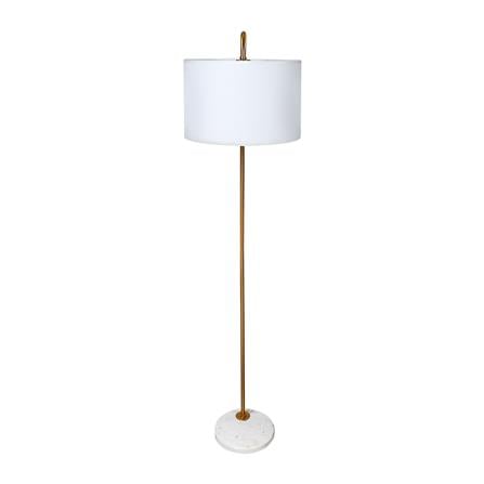 FLOOR LAMP CARINI CLASSIC ML5023 WHITE/GOLD