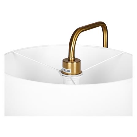 FLOOR LAMP CARINI CLASSIC ML5023 WHITE/GOLD
