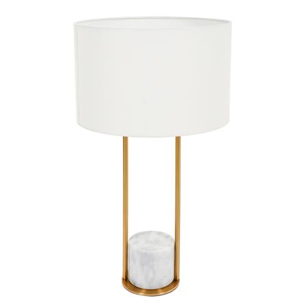 TABLE LAMP CARINI CLASSIC MT5177WH WHITE/GOLD