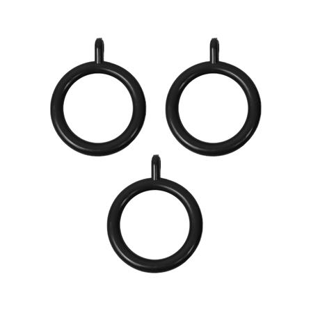 ห่วงคล้องราง HOME LIVING STYLE 25 มม. สีโอ๊ค (แพ็ก 10 ชิ้น)