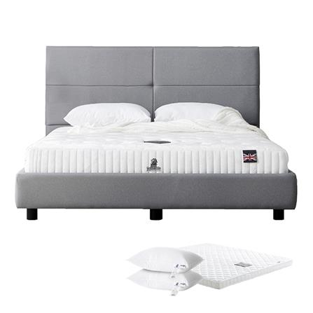MATTRESS 6FT DUNLOPILLO PRESTON WITH 3PCS BEDDING SET