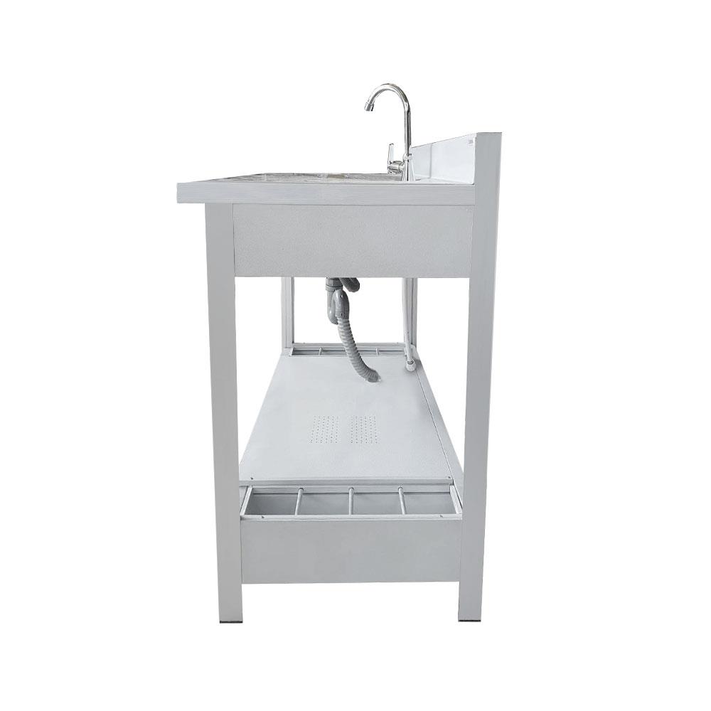 ซิงค์ขาตั้ง 1หลุม 1ที่พัก CABIN SIENA10055 สเตนเลส