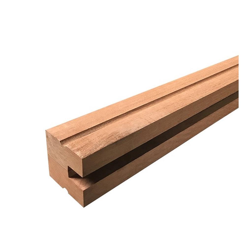 วงกบไม้แดงมาเลย์ N999 90x200 ซม. สีธรรมชาติ