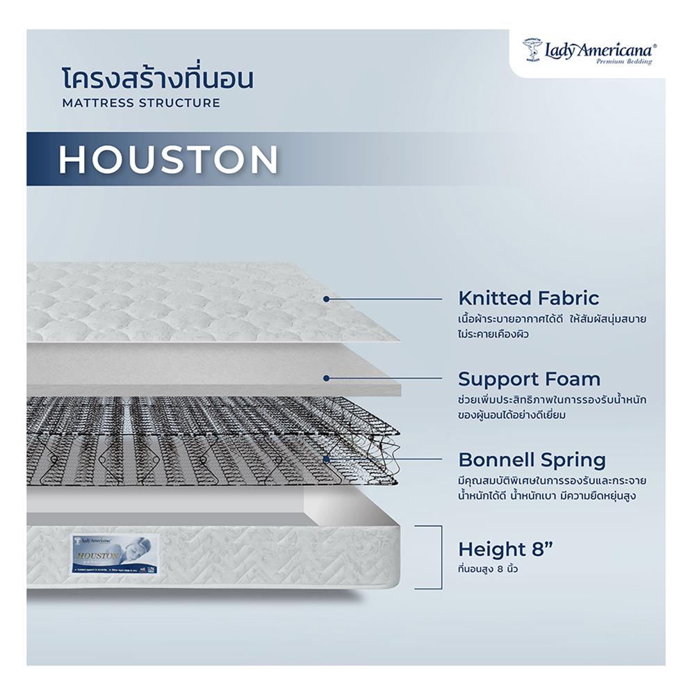 ที่นอน 5 ฟุต LADY AMERICANA HOUSTON