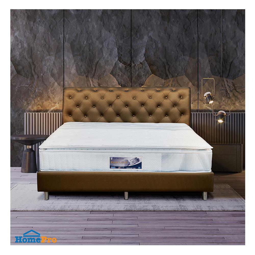 Eที่นอน 5 ฟุต LADY AMERICANA ELEGENT COMFORT พร้อมชุดเครื่องนอน 11 ชิ้น