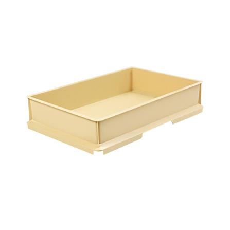 ลังเบเกอรี่เล็ก REANGWA STANDARD 8224 29.5X44.1X9 ซม. สีครีม_0