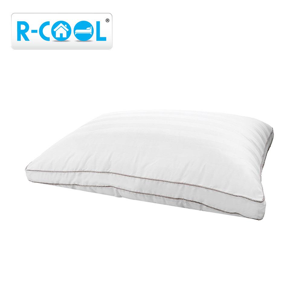 หมอนหนุน ขนเป็ดเทียม R-SIMPLE GOOD 19x29 นิ้ว สีขาว