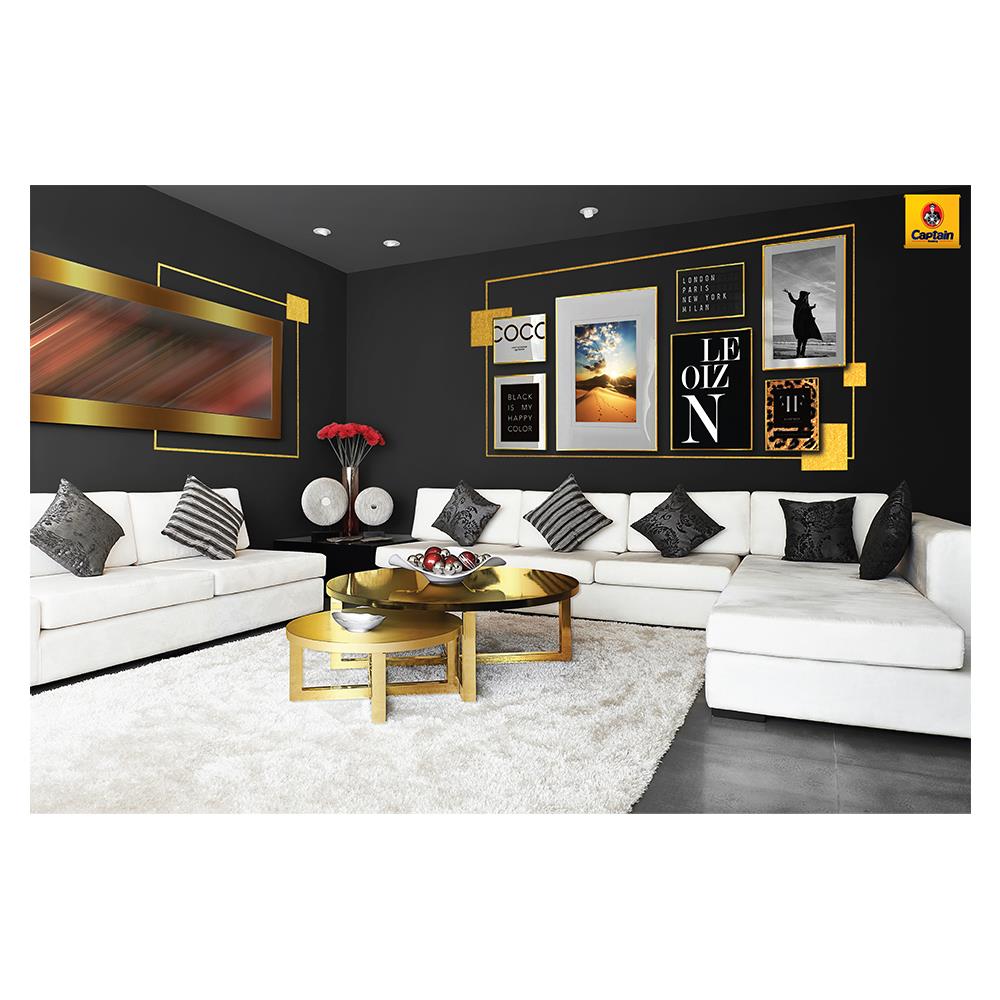 สีทอง CAPTAIN GOLD PAINT 1 แกลลอน