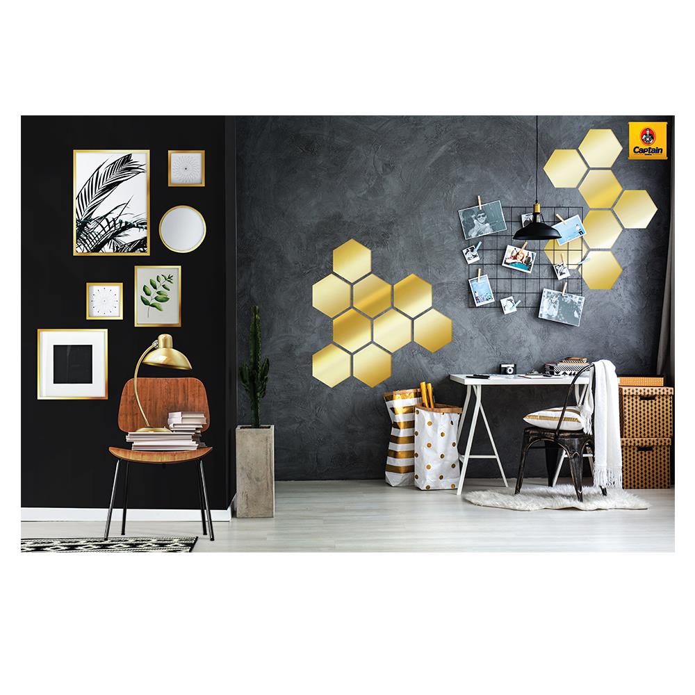 สีทอง CAPTAIN GOLD PAINT 1 แกลลอน