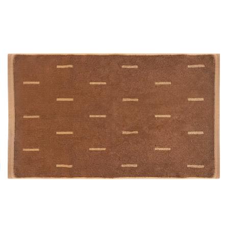 TOWEL RUG HOME LIVING STYLE JETT 17X28&rdquo; BROWN