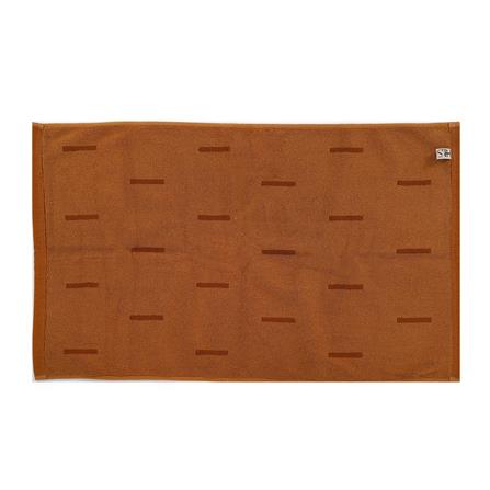 TOWEL RUG HOME LIVING STYLE JETT 17X28&rdquo; BROWN