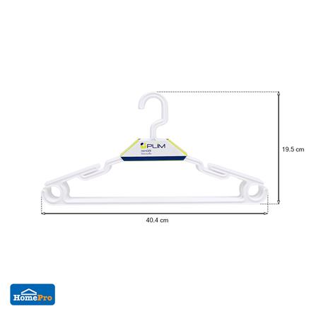 ไม้แขวนเสื้อ PLIM H-008 แพ็ค 6 ชิ้น_5
