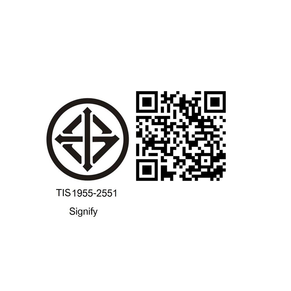 หลอด LED PHILIPS A60 SENSOR 8 วัตต์ WARMWHITE E27