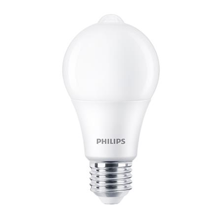 หลอด LED PHILIPS A60 SENSOR 8 วัตต์ WARMWHITE E27