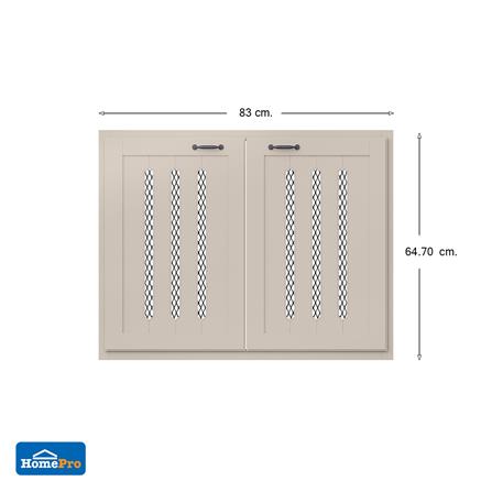 บานซิงค์คู่ CABIN FERRARA 83x64.70 ซม. สี BEIGE CORAL_3