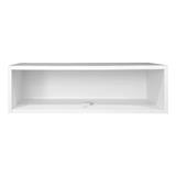 WALL CABINET CABIN UPVC 80X25CM WHITE