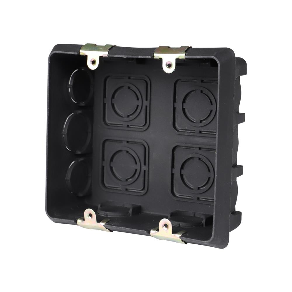 บ็อกซ์ฝัง ELECKTA 4x4 นิ้ว สีดำ