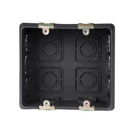 บ็อกซ์ฝัง ELECKTA 4x4 นิ้ว สีดำ