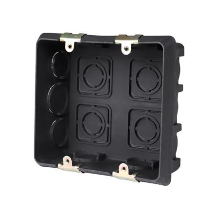 บ็อกซ์ฝัง ELECKTA 4x4 นิ้ว สีดำ_1