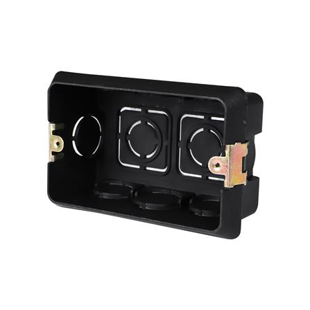 บ็อกซ์ฝัง ELECKTA 2x4 นิ้ว สีดำ_1