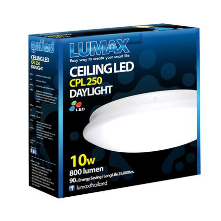 ไฟเพดาน LED L&E 03-A0265 10 นิ้ว 10 วัตต์ DAYLIGHT สีขาว_1