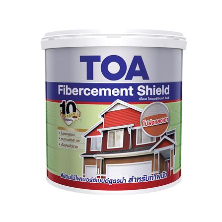 สีทาไม้ฝาไฟเบอร์ซีเมนต์ TOA FG006 สีมะฮอกกานี 1 แกลลอน_0