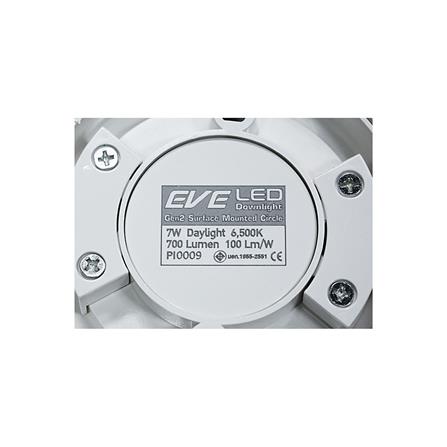 ดาวน์ไลท์ LED EVE LED571730 7 วัตต์ DAYLIGHT สีขาว 3 นิ้ว_4